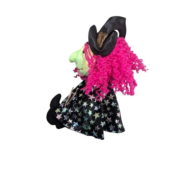 Ty Beanie Baby SCARY The WITCH 8 inch HALLOWEEN Paper Tags Plush Stuffed Doll - Picture 6 of 9